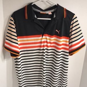 Puma men’s short sleeve golf shirt